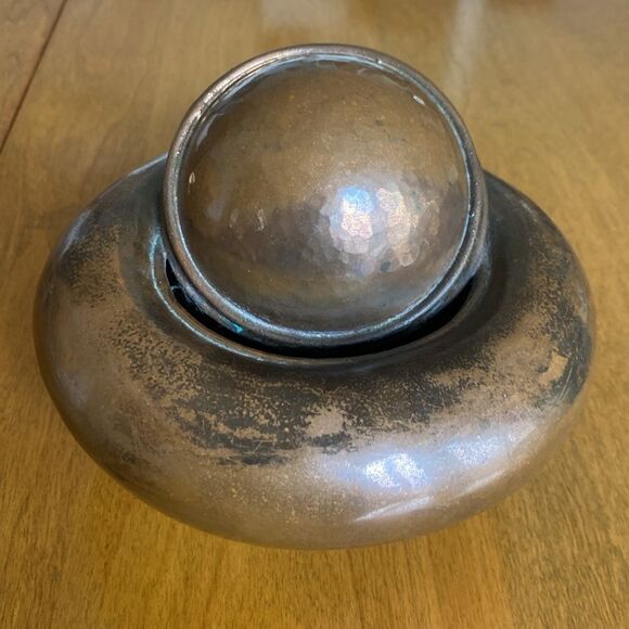 Copper handmade bowl - Picture 4 of 6